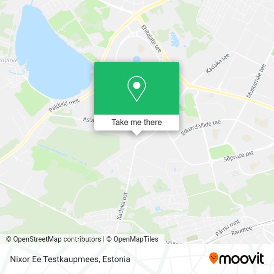 Карта Nixor Ee Testkaupmees