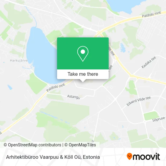 Arhitektibüroo Vaarpuu & Kõll Oü map