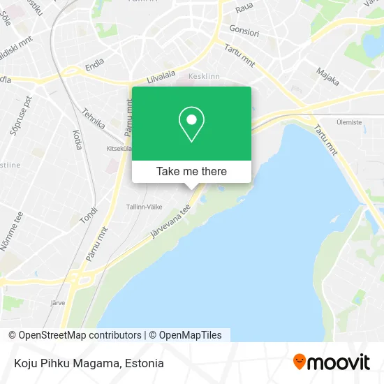 Koju Pihku Magama map