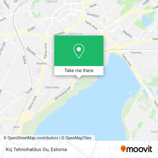 Карта Kvj Tehnohaldus Ou