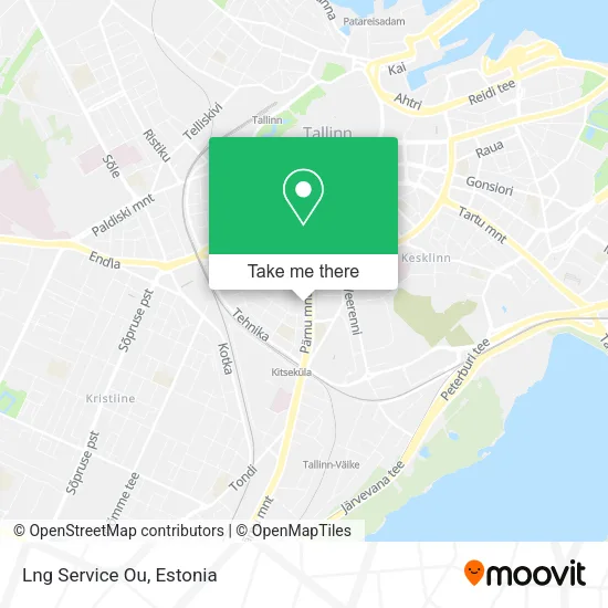 Карта Lng Service Ou