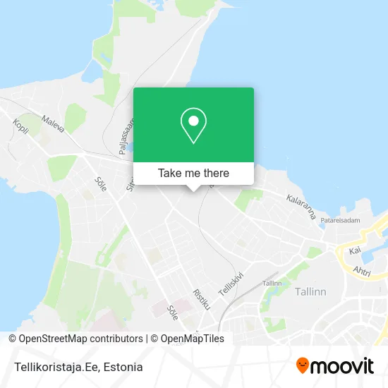 Карта Tellikoristaja.Ee