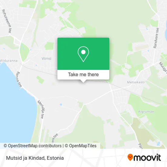 Карта Mutsid ja Kindad