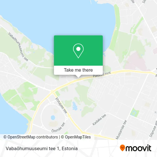 Vabaõhumuuseumi tee 1 map