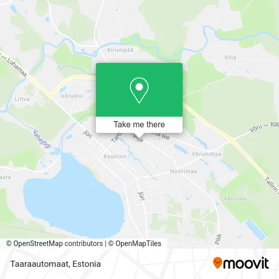 Taaraautomaat map