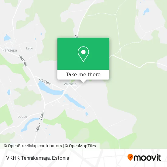 Карта VKHK Tehnikamaja