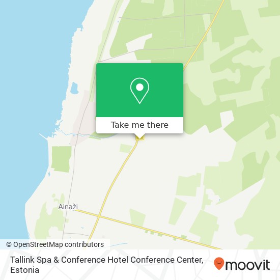Tallink Spa & Conference Hotel Conference Center map