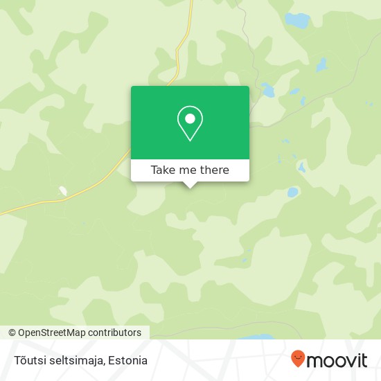 Tõutsi seltsimaja map