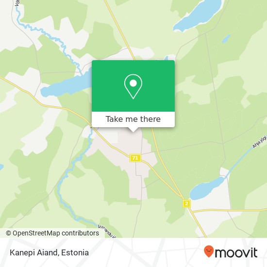 Kanepi Aiand map