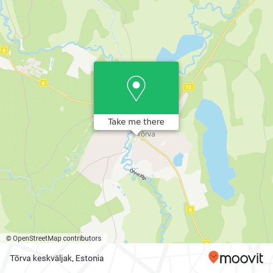 Tõrva keskväljak map