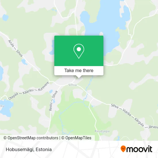 Карта Hobusemägi