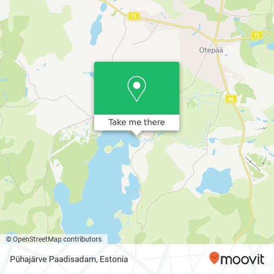 Pühajärve Paadisadam map