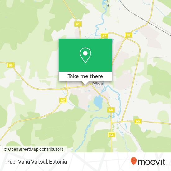 Pubi Vana Vaksal map