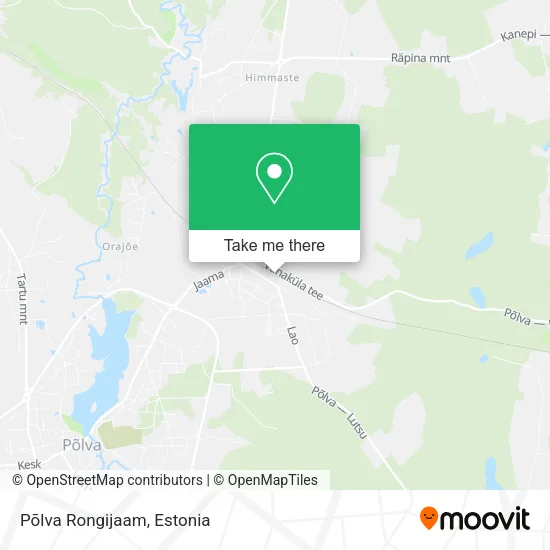 Põlva Rongijaam map