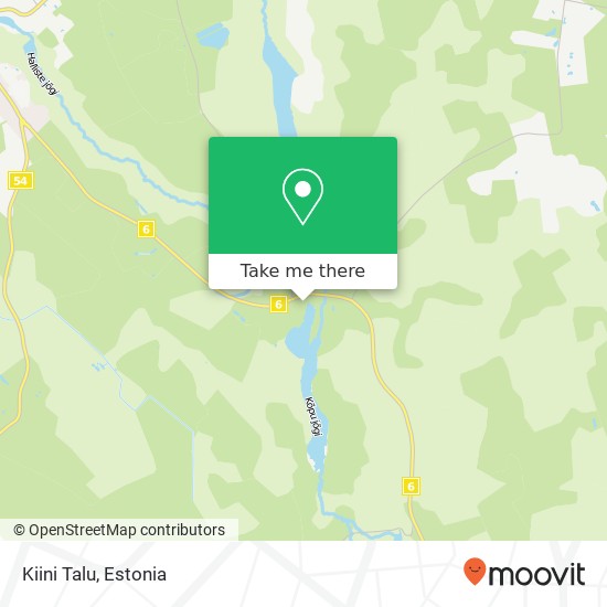 Kiini Talu map