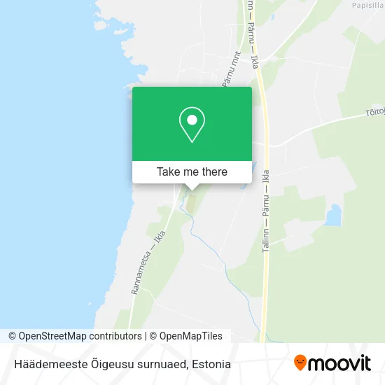 Häädemeeste Õigeusu surnuaed map