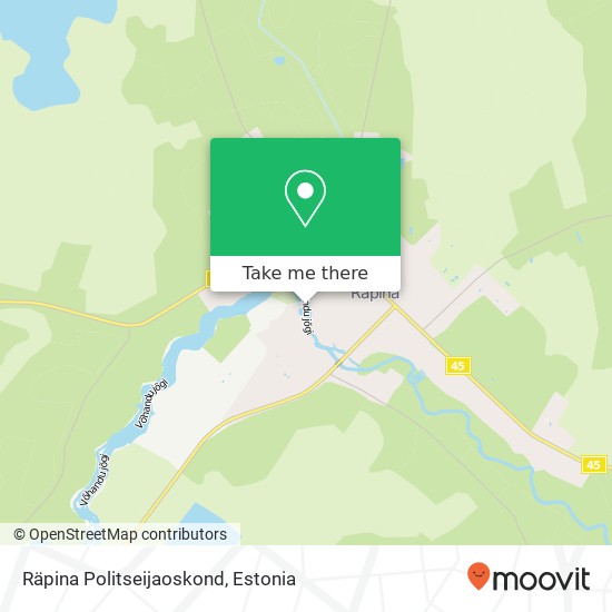 Räpina Politseijaoskond map