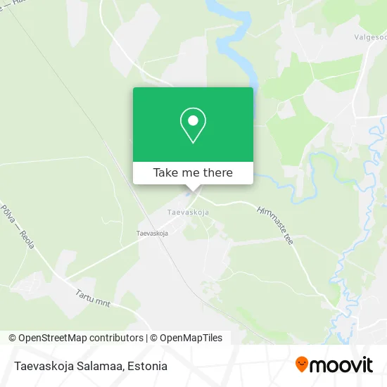 Карта Taevaskoja Salamaa