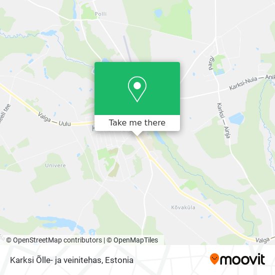 Karksi Õlle- ja veinitehas map