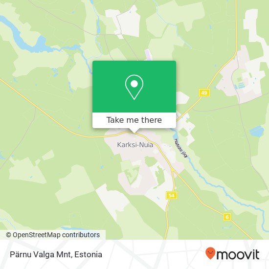 Pärnu Valga Mnt map