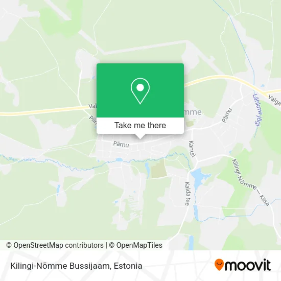 Kilingi-Nõmme Bussijaam map
