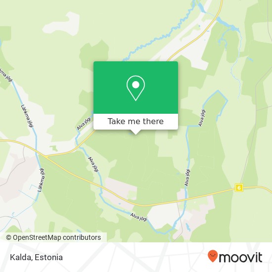 Kalda map