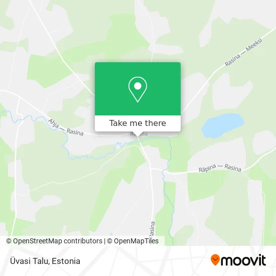 Карта Üvasi Talu