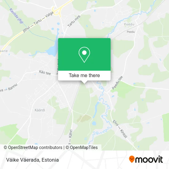 Väike Väerada map