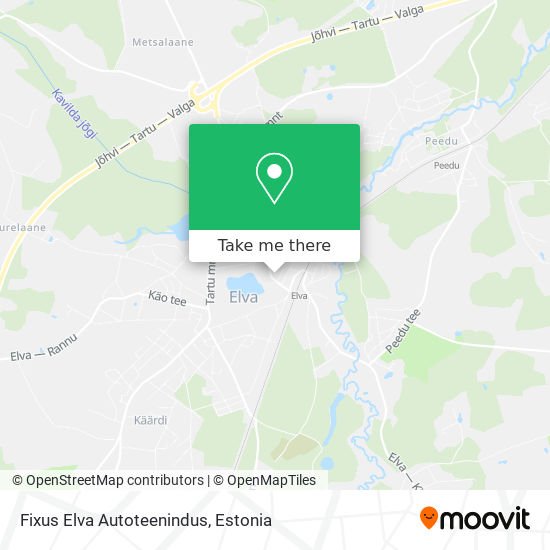 Fixus Elva Autoteenindus map