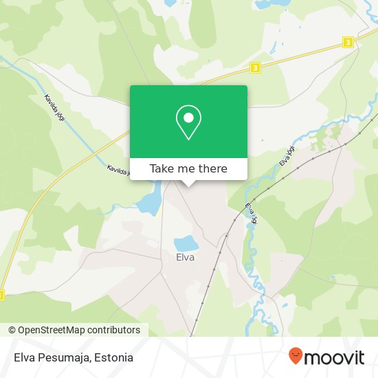 Elva Pesumaja map