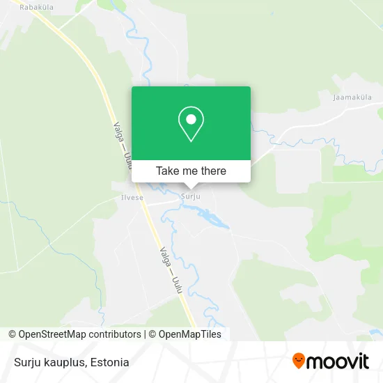 Surju kauplus map