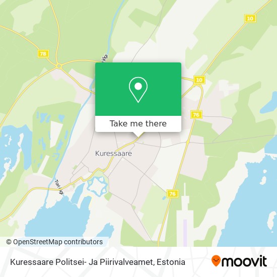 Kuressaare Politsei- Ja Piirivalveamet map