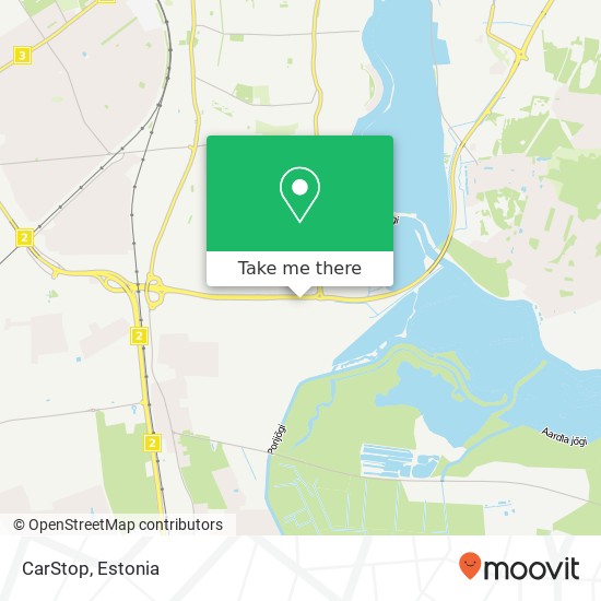 CarStop map