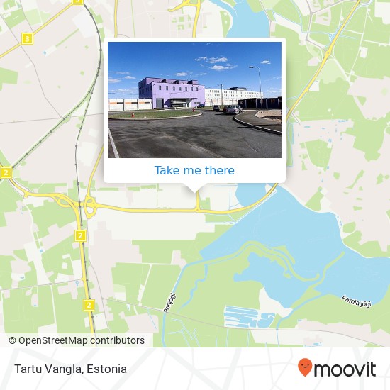 Tartu Vangla map