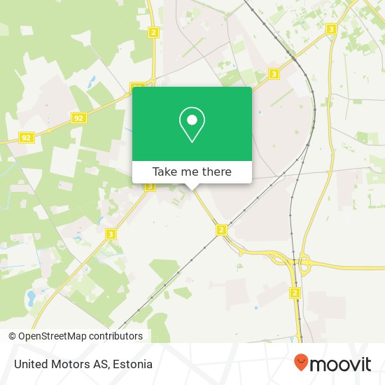 United Motors AS map