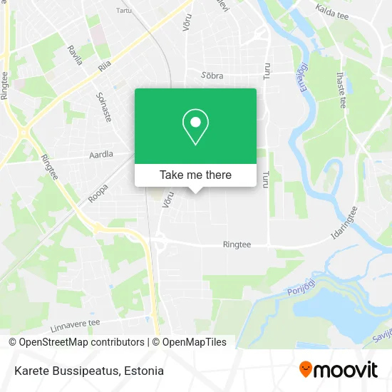 Karete Bussipeatus map