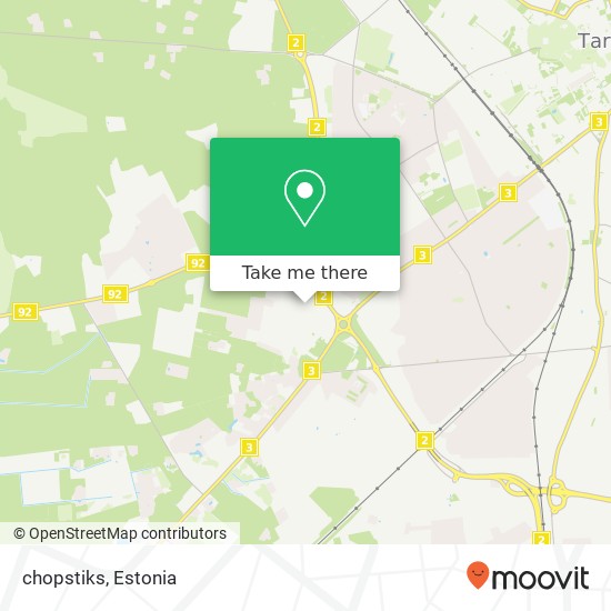 chopstiks map