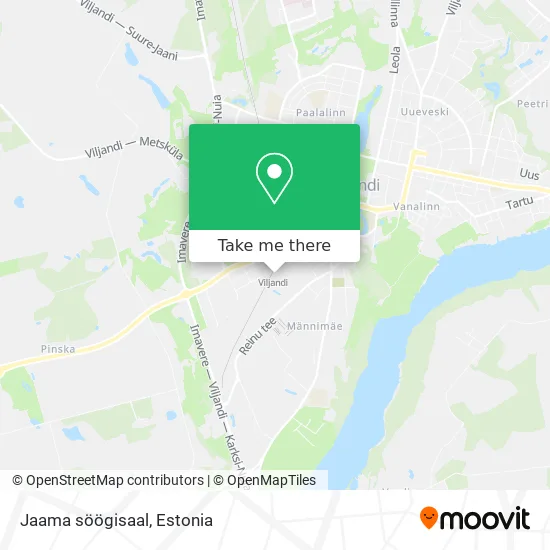Jaama söögisaal map