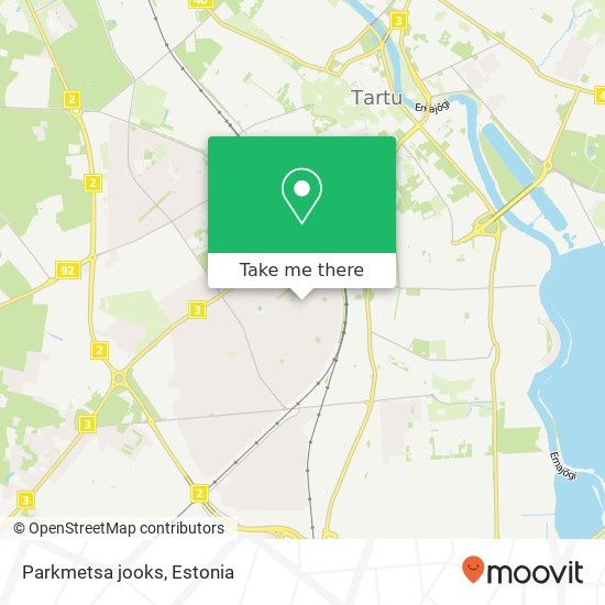 Parkmetsa jooks map