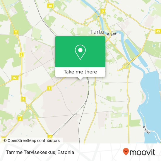 Tamme Tervisekeskus map