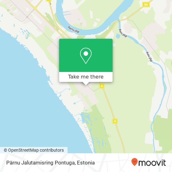 Карта Pärnu Jalutamisring Pontuga