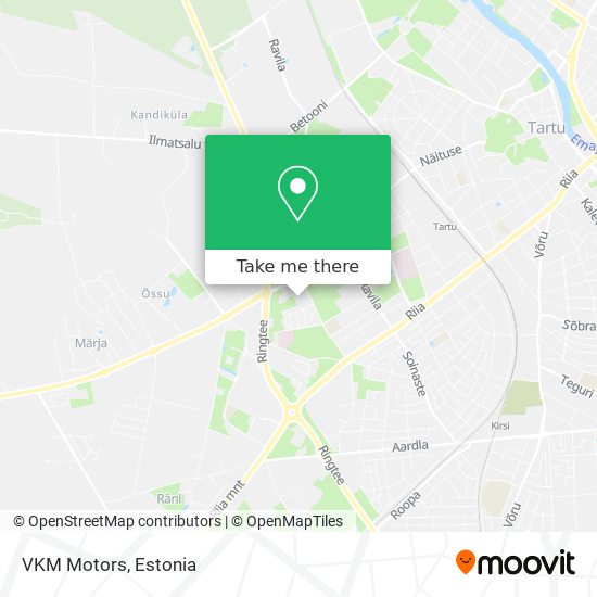 VKM Motors map