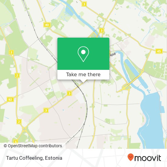 Карта Tartu Coffeeling