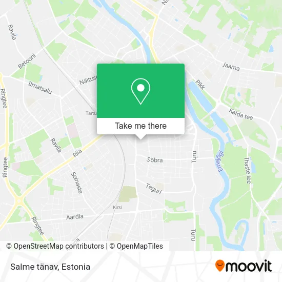 Карта Salme tänav