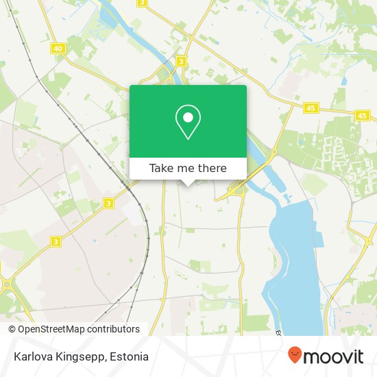 Karlova Kingsepp map