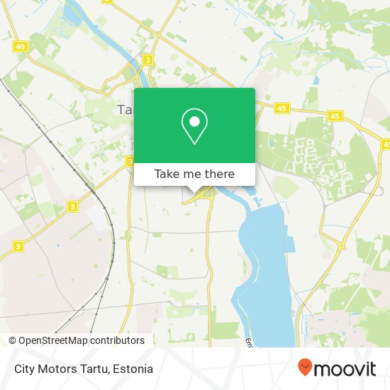 City Motors Tartu map