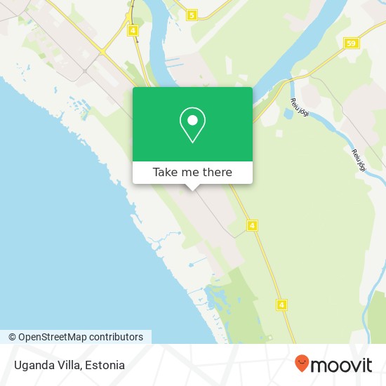 Uganda Villa map