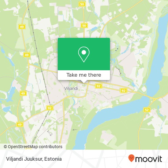 Viljandi Juuksur map