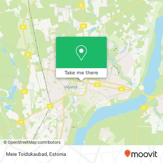 Meie Toidukaubad map