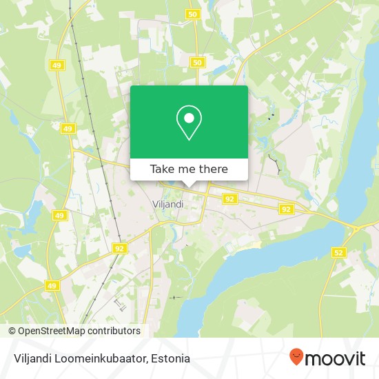 Viljandi Loomeinkubaator map